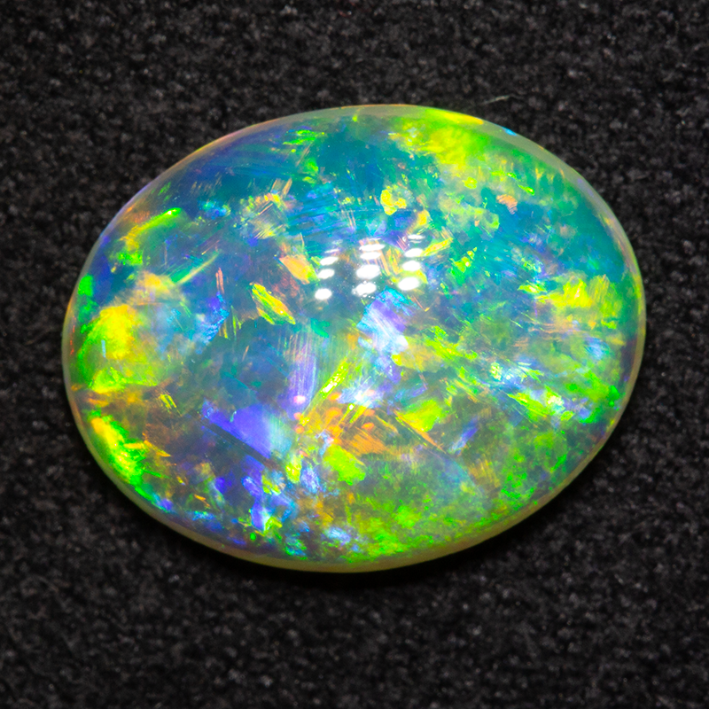 2.54 ct gem crystal opal 12x9.6x4mm