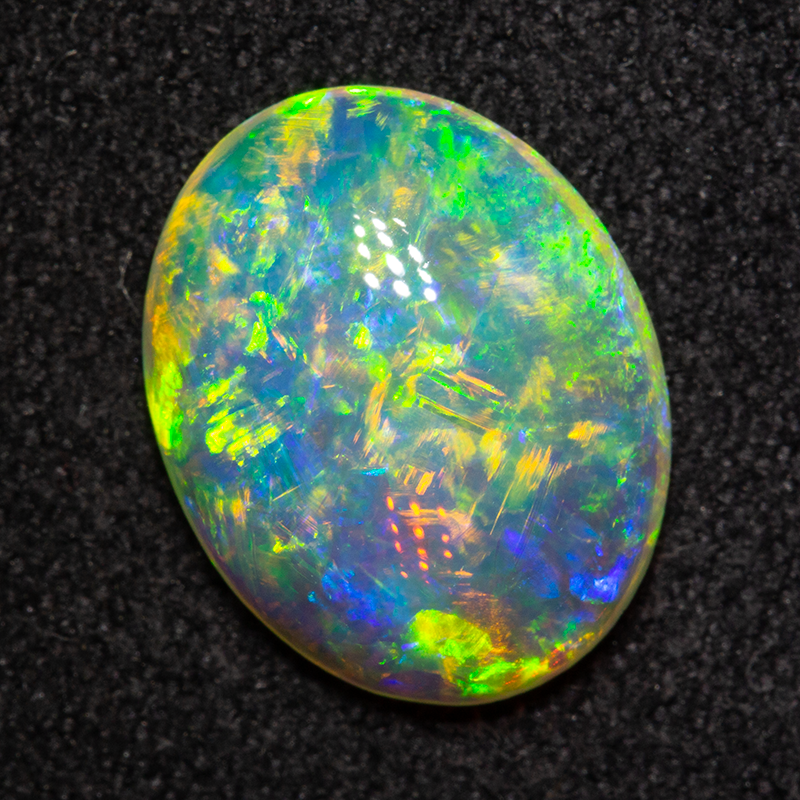 2.54 ct gem crystal opal 12x9.6x4mm