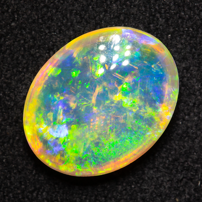 2.54 ct gem crystal opal 12x9.6x4mm