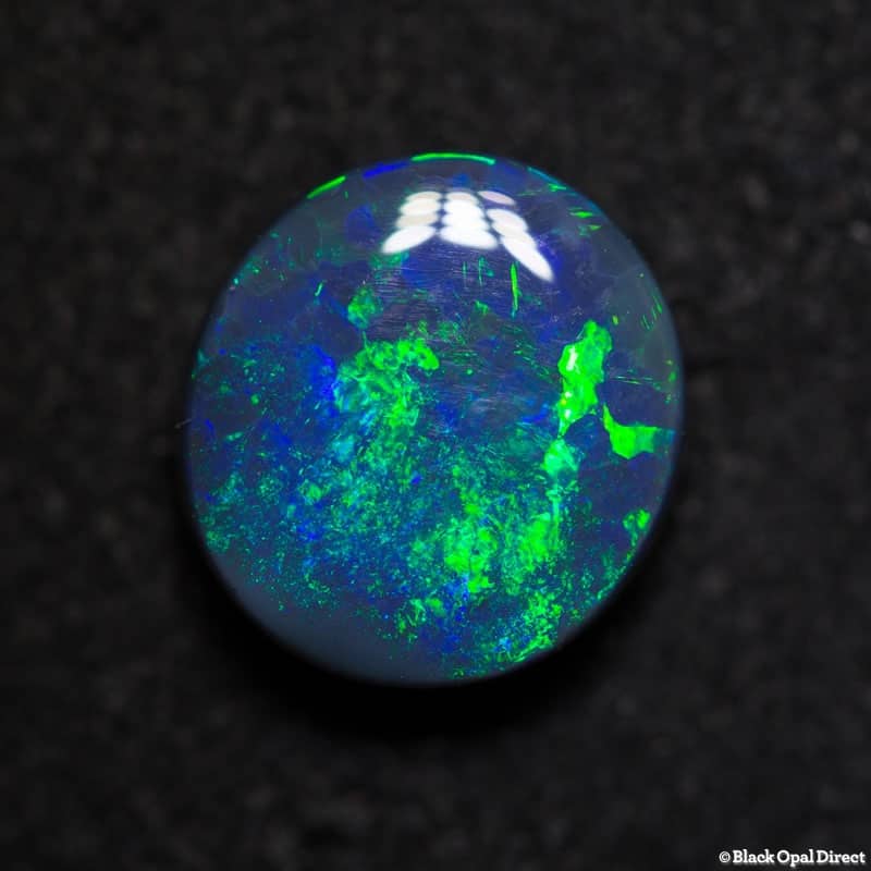 2.55 ct black opal 9.5x9x4mm