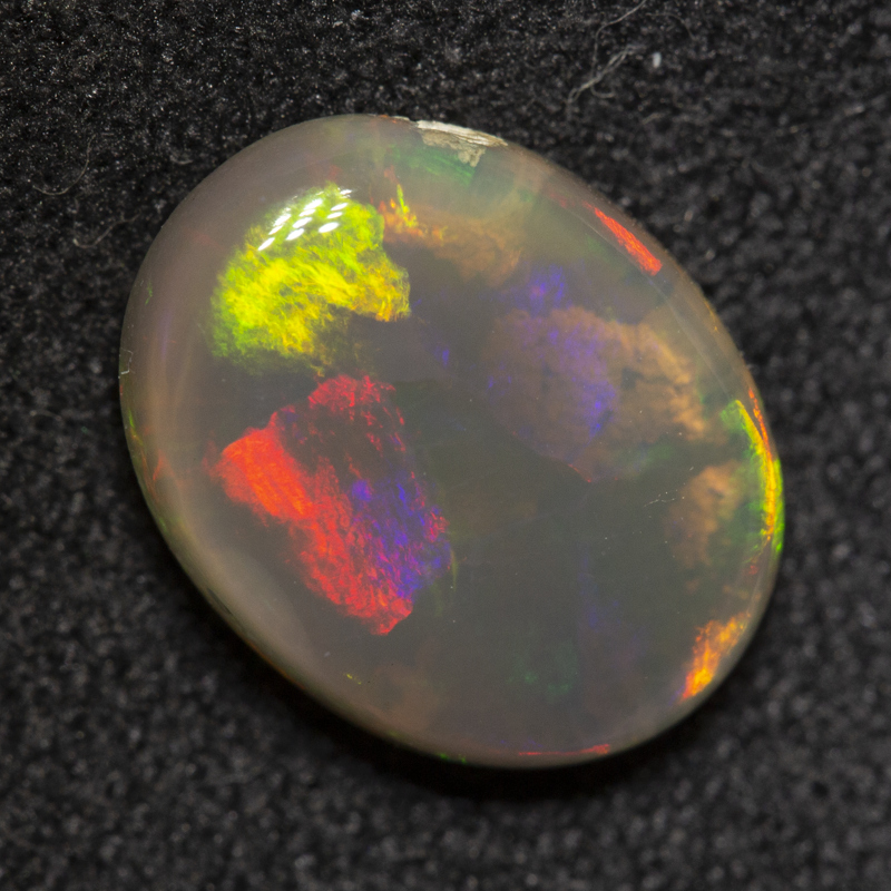 2.57 ct black crystal opal 11.3x8.9x4.1mm