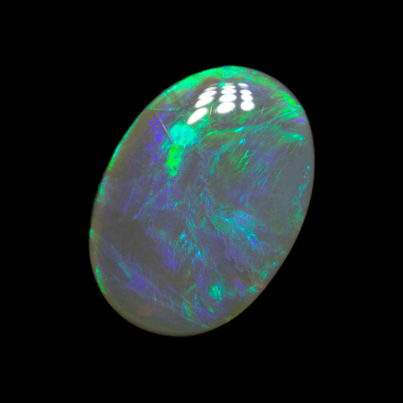 2.57 ct black opal 14.4x10.3x2.8mm