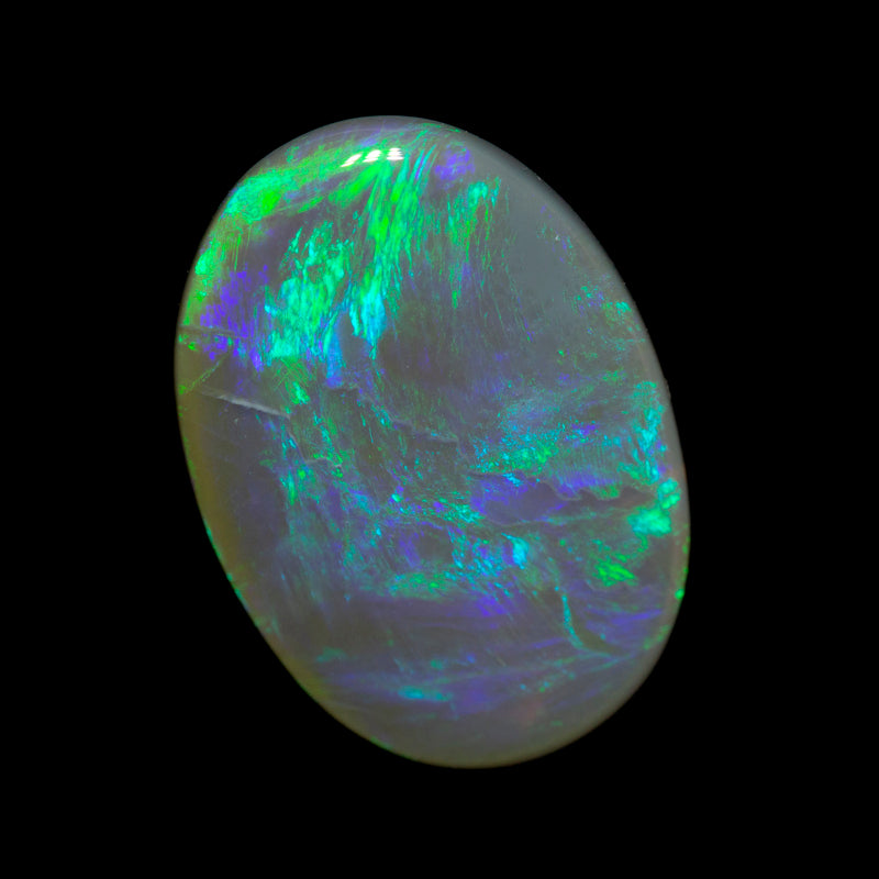 2.57 ct black opal 14.4x10.3x2.8mm