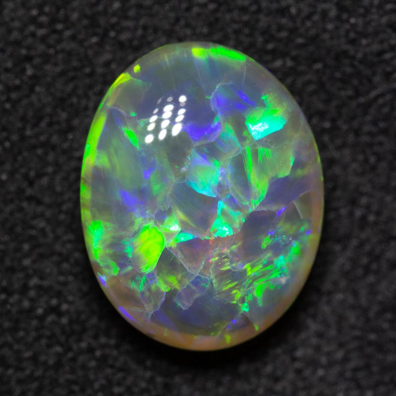 2.60 ct double-sided crystal opal 10.4x8.2x4.9mm