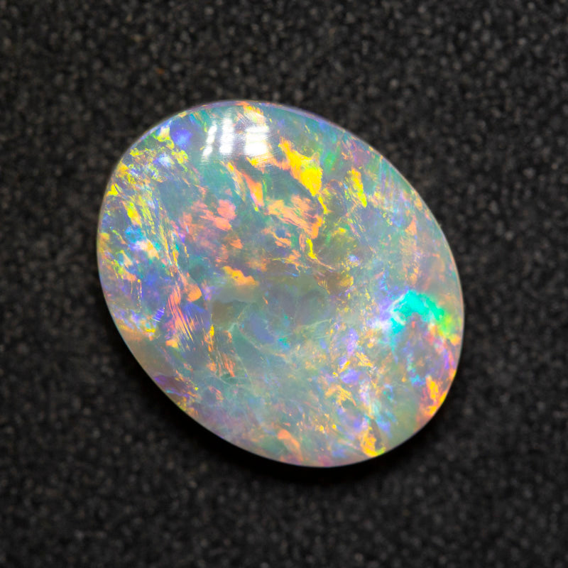 2.62 ct dark opal 11.8x9.4x3.7mm