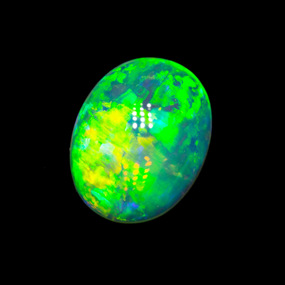 2.62 ct double-sided crystal opal 11.2x8.9x4.3mm