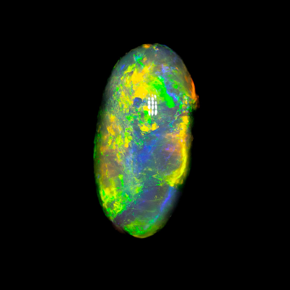 2.69 ct gem dark opal 11.1x6x6.2mm