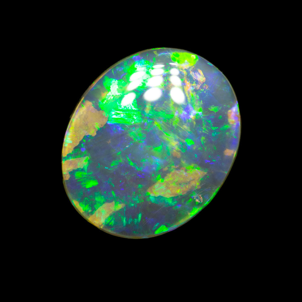 2.72 ct crystal opal 12.7x10.5x2.9mm