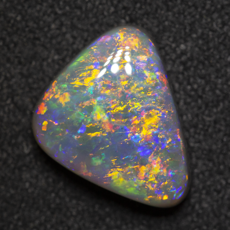 2.75 ct dark opal 11x10x4mm