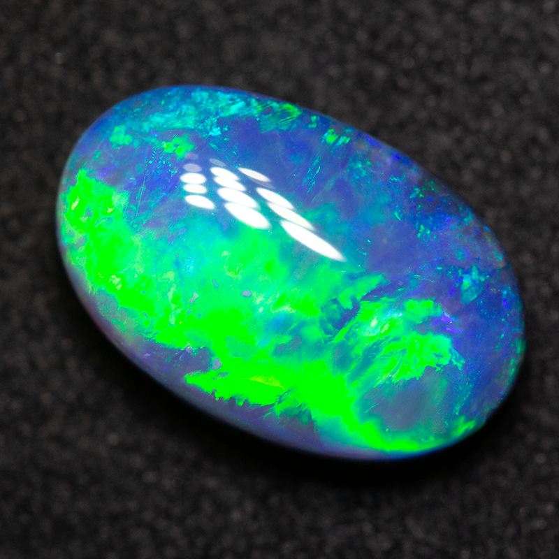 2.78ct black opal 11.8x7.7x4.6mm