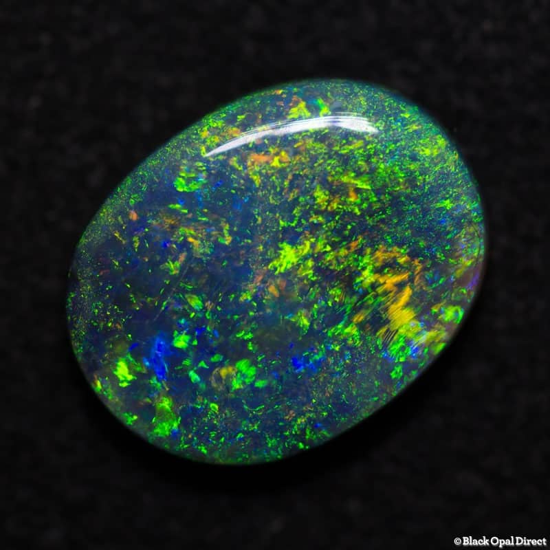 2.80 ct black opal 12x9.5x3mm