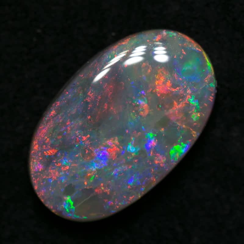2.80 ct dark opal 13x8x4mm
