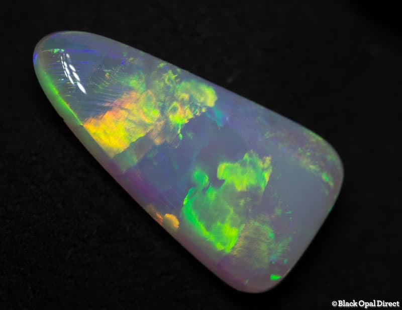 2.82 ct white opal 17x8.5x3mm