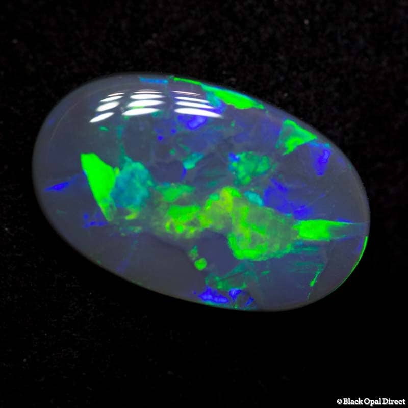 2.83 ct black opal 14x9x3mm