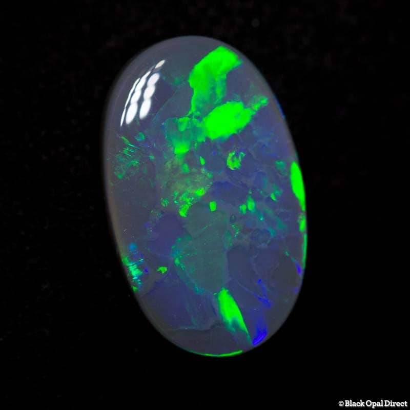 2.83 ct black opal 14x9x3mm