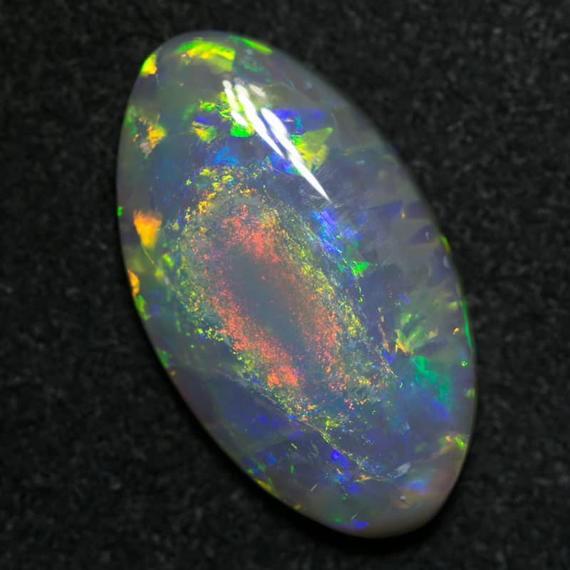 deposit only 2.86 ct opal eye 16x10x3mm for Phil Morton
