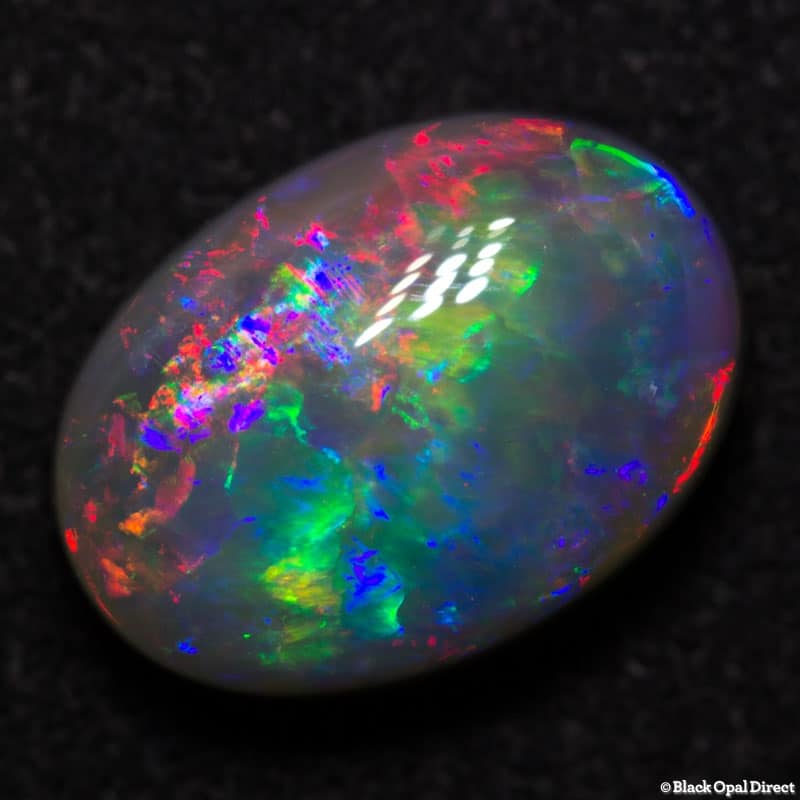 2.91 ct gem black opal 11.5x8x5mm