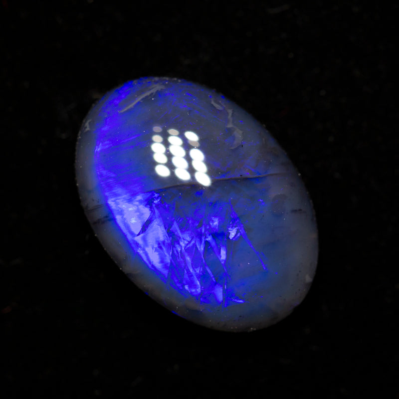 2.97 ct black opal 12.2x8.6x4.2mm