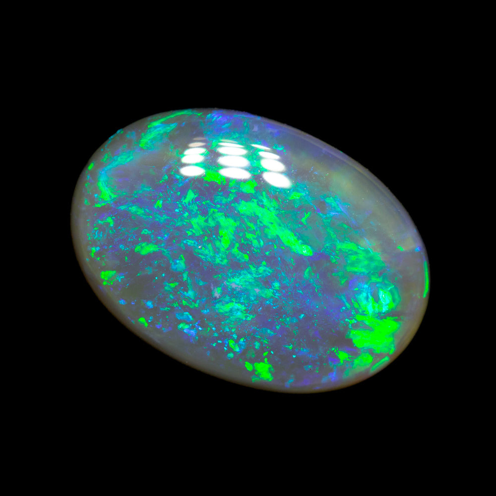2.99 ct dark crystal opal 13.1x9.2x3.8mm