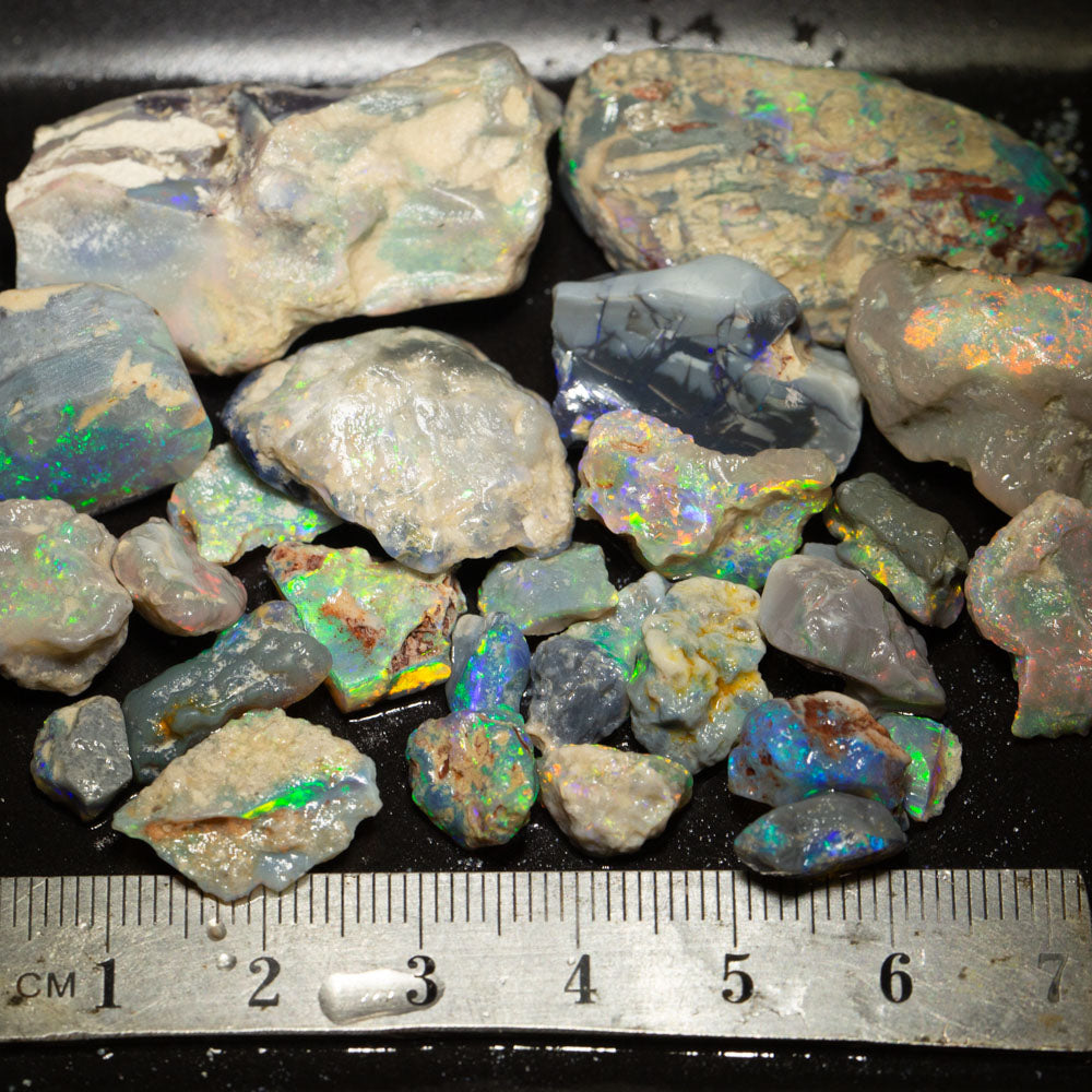 212 ct rough opal parcel 28pc