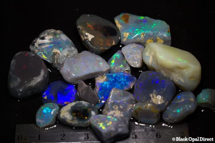 217ct rough opal parcel