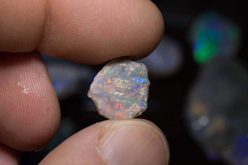 218 ct rough opal parcel 21 pieces