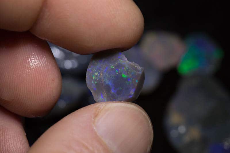 218 ct rough opal parcel 21 pieces