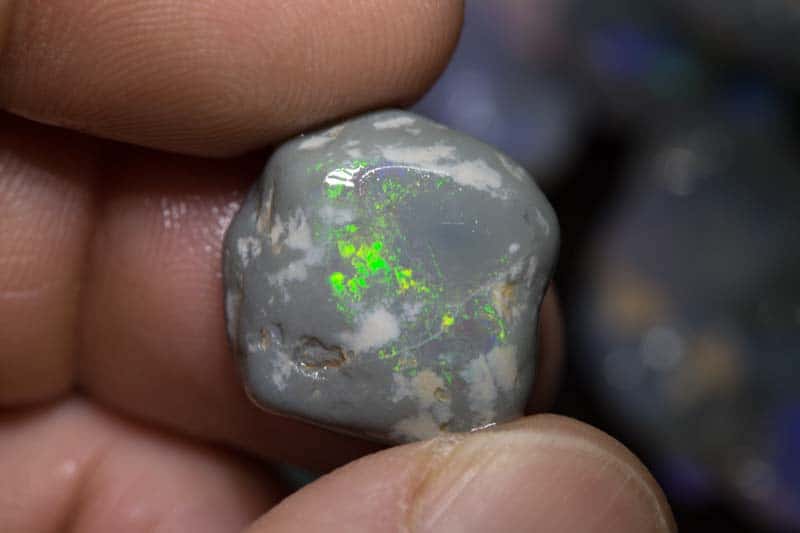 218 ct rough opal parcel 21 pieces