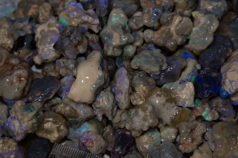 2244 ct rough opal parcel