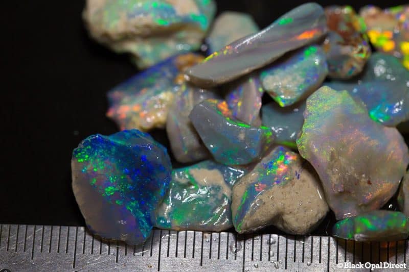 66 ct rough opal parcel 26 pieces