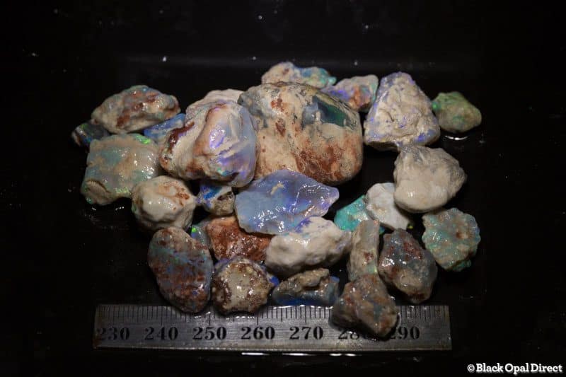 253ct rough opal parcel