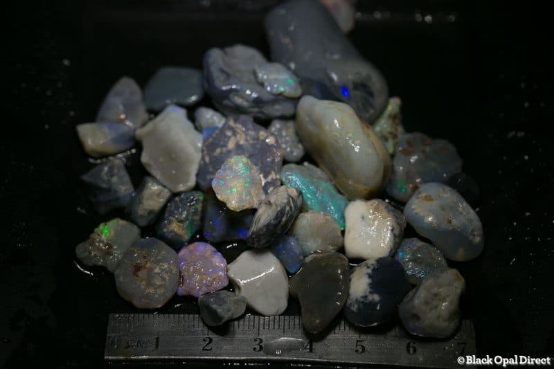259ct rough opal parcel
