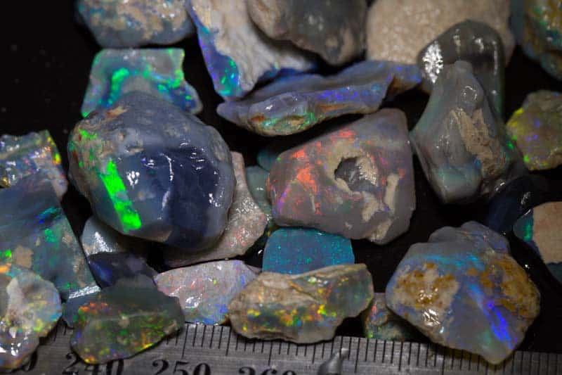 268ct rough opal parcel1