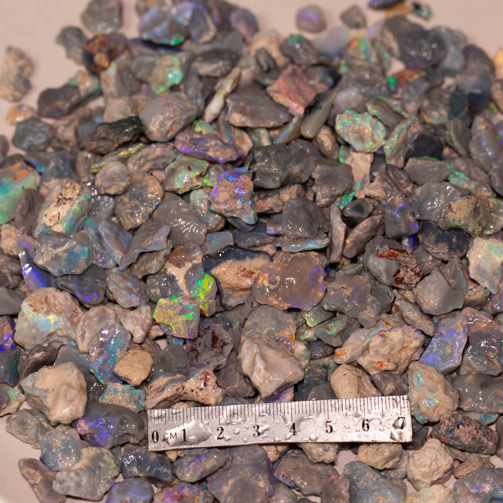 2860 ct rough opal parcel