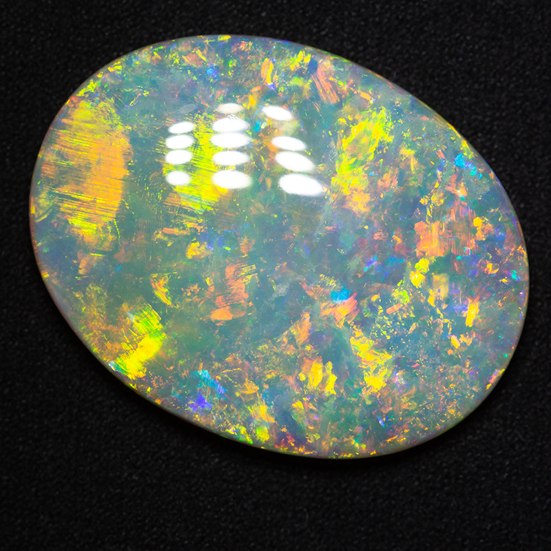 Kalafina カラフィナ　クリスタルオルゴール 1.79ct Natural Faceted Crystal Opal - Oval
