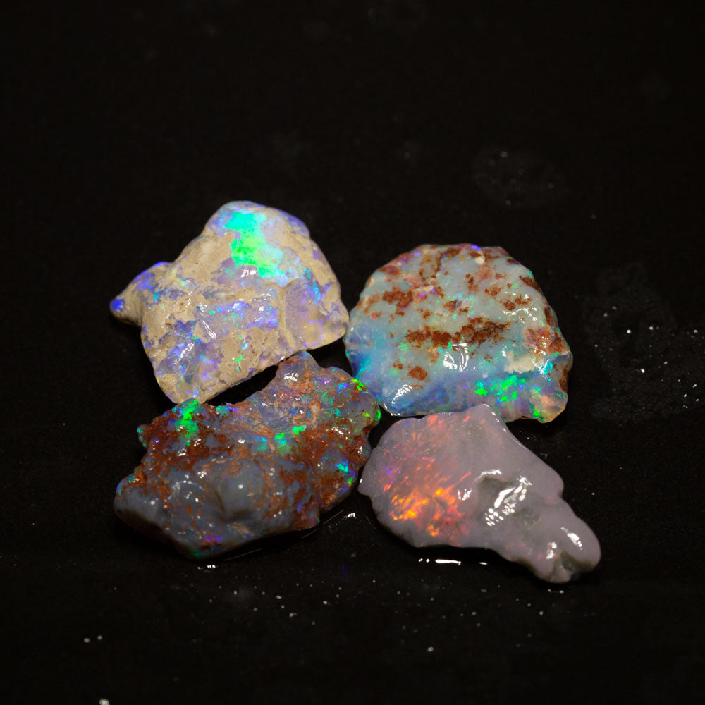 29 ct rough opal parcel 4pc