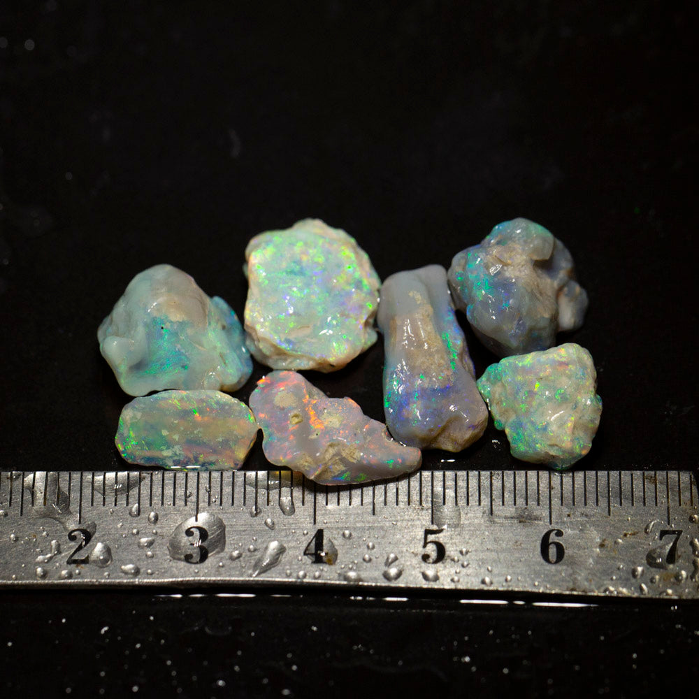 29 ct rough opal parcel 7pc
