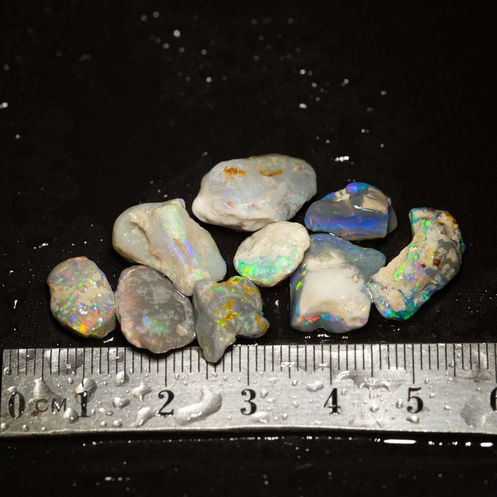 29 ct rough opal parcel 9pc