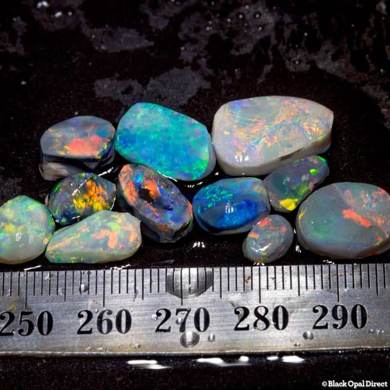 29 ct opal rubs 11 pieces