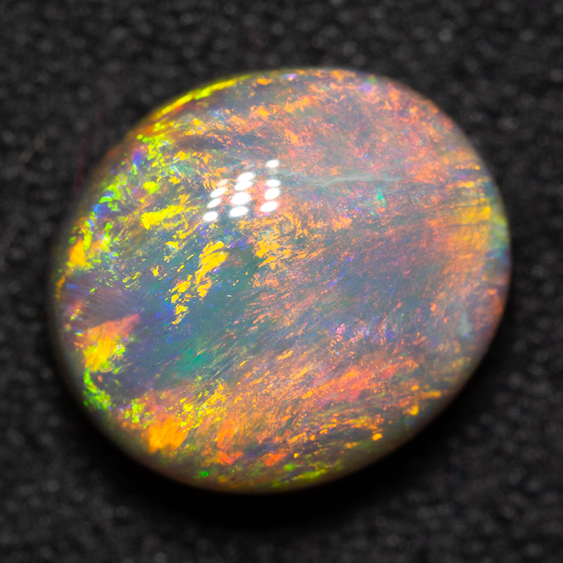 3.00 ct dark opal 10x8.5x5.5mm