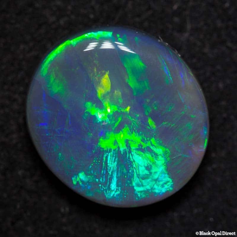 3.02 ct semi black opal 11x10x4mm