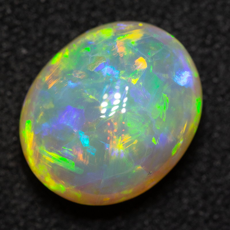 3.14 ct gem crystal opal 10x8.3x6.2mm