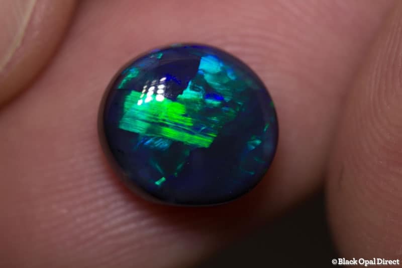 3.14 ct black opal 10.9.5x5mm