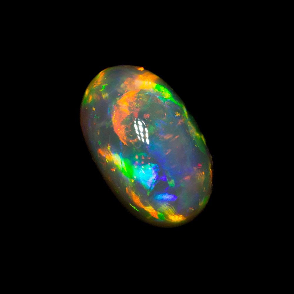 3.18 ct double-sided gem crystal opal 11.2x7.1x6.5mm