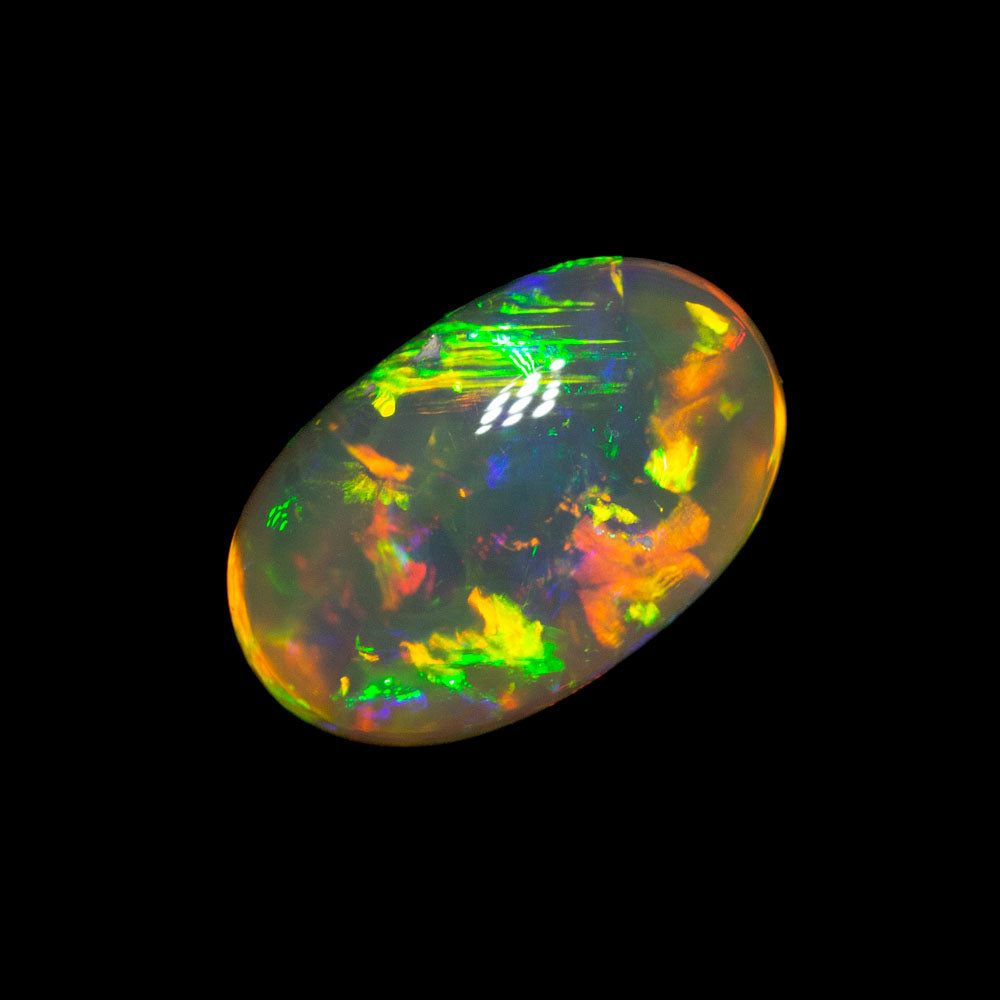 3.18 ct double-sided gem crystal opal 11.2x7.1x6.5mm