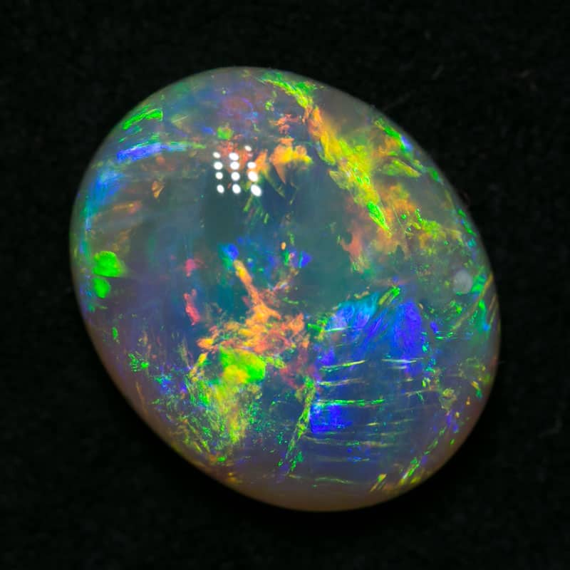 3.18 ct gem crystal opal 11.5x9.5x4.5mm