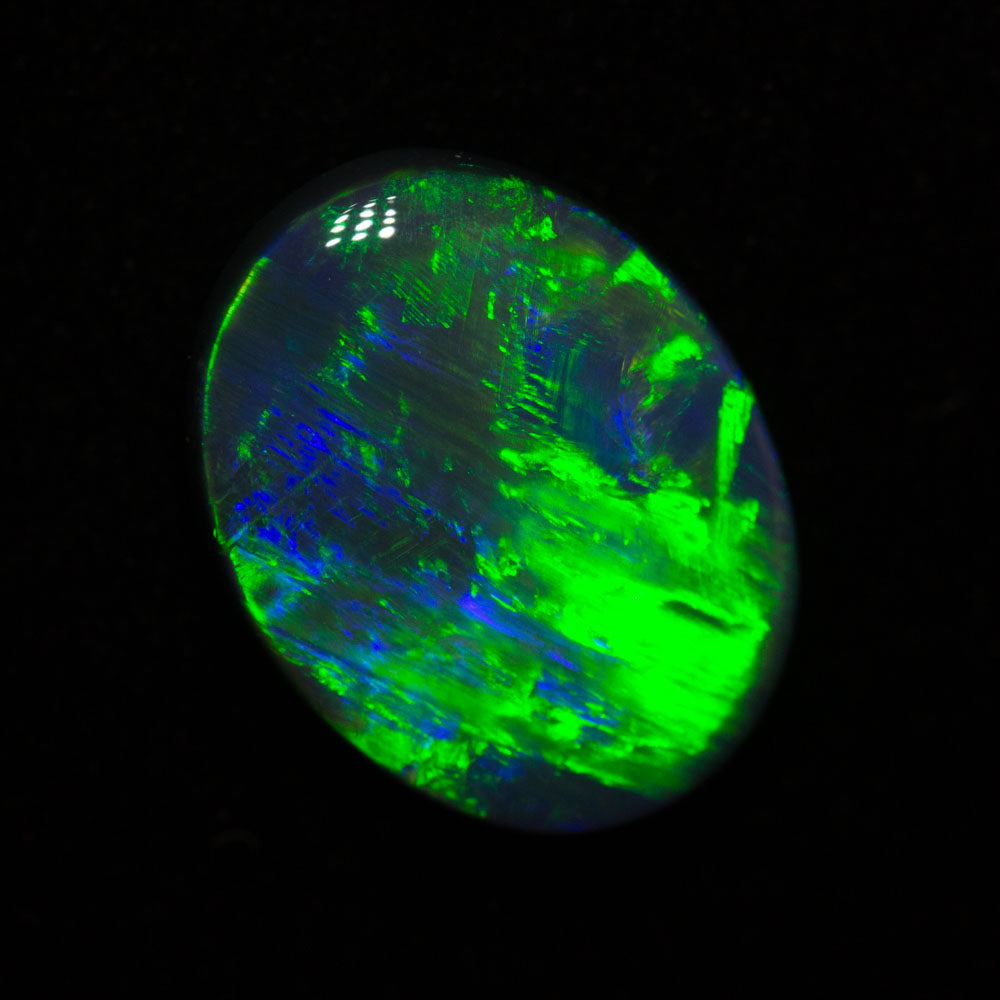 3.19 ct black opal 13x9.9x3.8mm