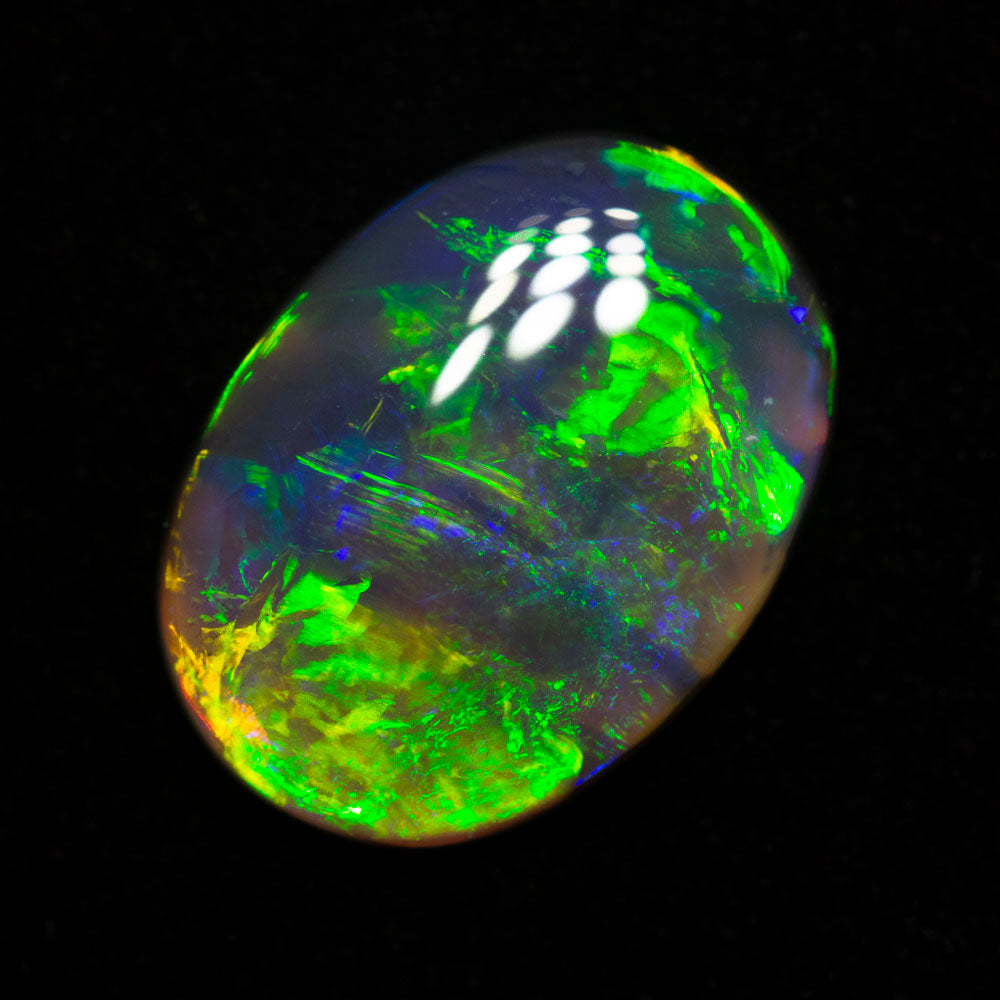 3.21 ct black opal 14.6x10.7x3mm