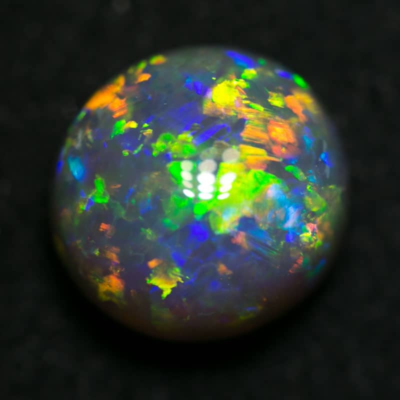 3.23 ct gem crystal opal 9x8.5x7mm
