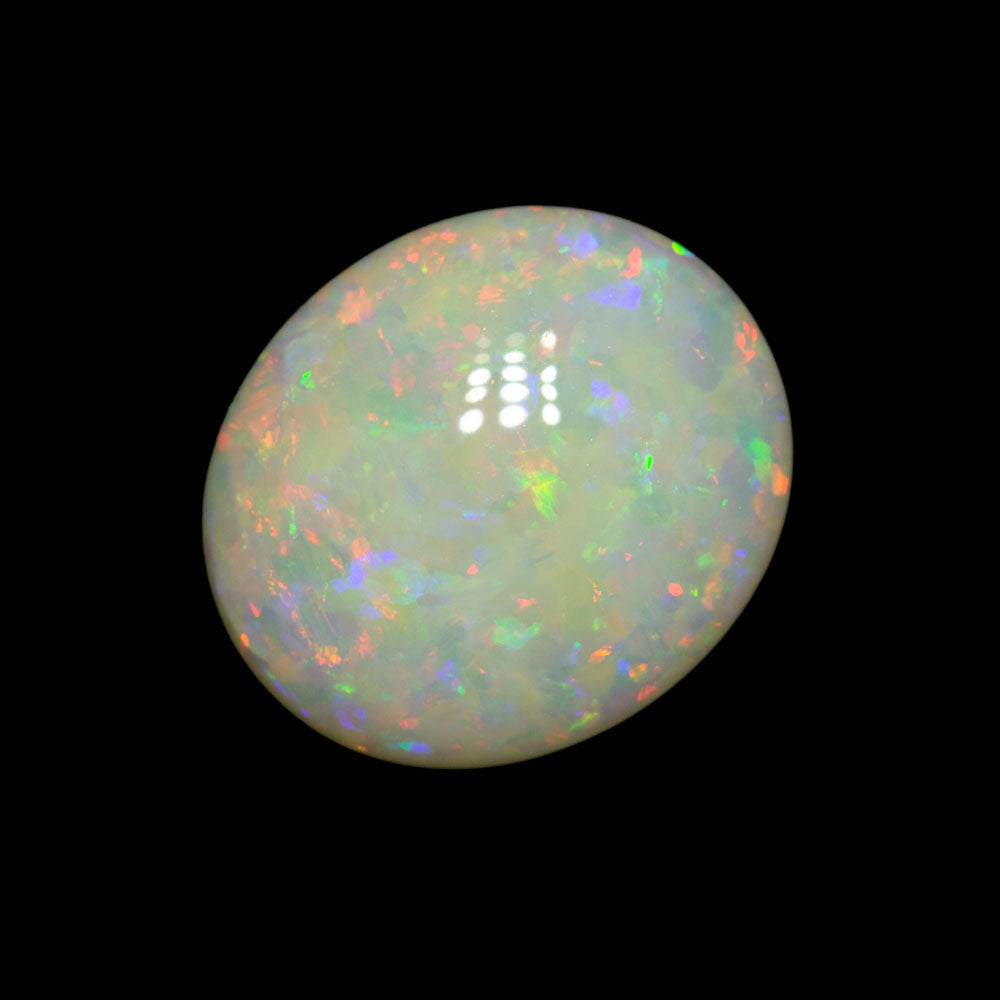 3.24 ct white opal 12.3x10.7x3.8mm